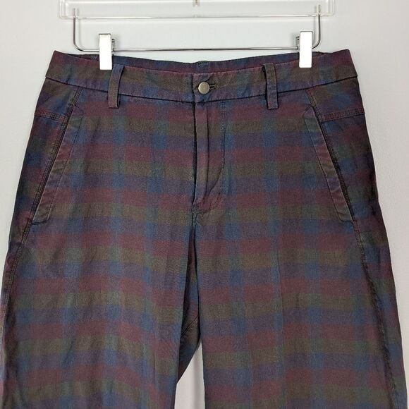 Lululemon Men's Kahuna Plaid Shorts 34 - Picture 2 of 6